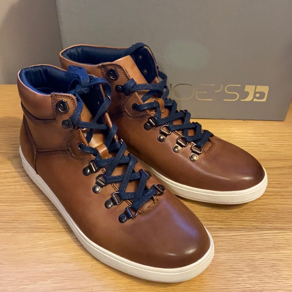 🆕 Joe’s Jeans high top leather sneakers